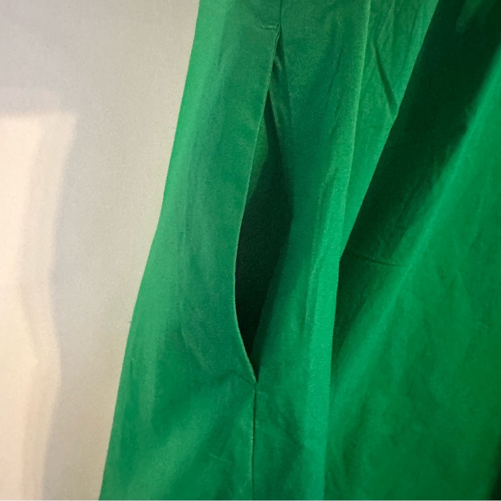 Old Navy Swing Shift Emerald Green Dress With Pockets Size Small - Picture 7 of 10